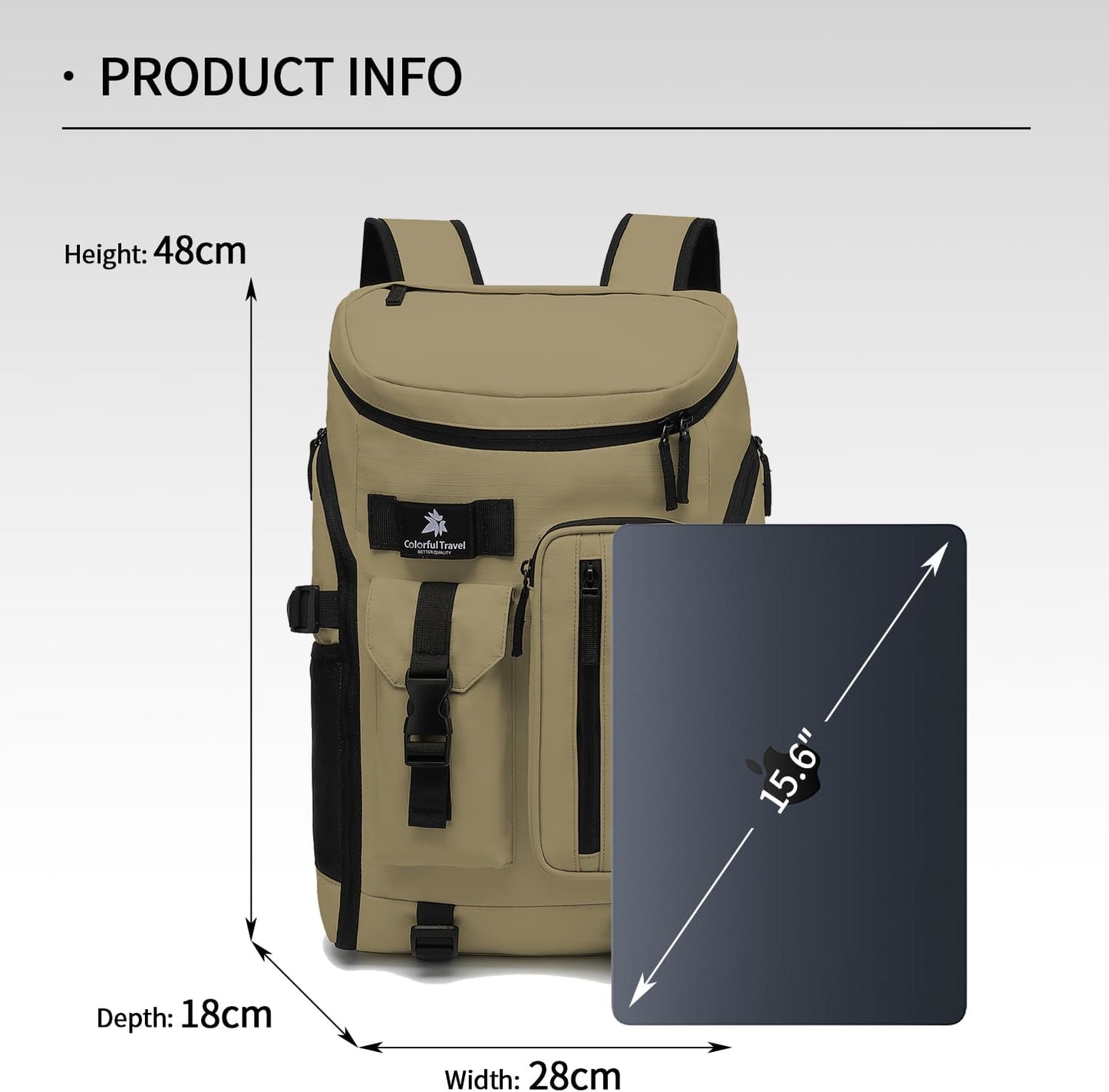 Gym Duffle Bag Backpack 4-Way Waterproof with Shoes Compartment for travel Sport Hiking laptop - Colors A