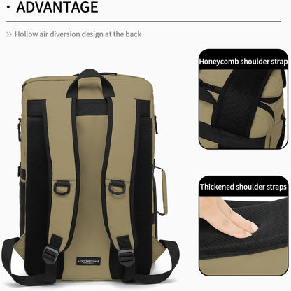 Gym Duffle Bag Backpack 4-Way Waterproof with Shoes Compartment for travel Sport Hiking laptop - Colors A