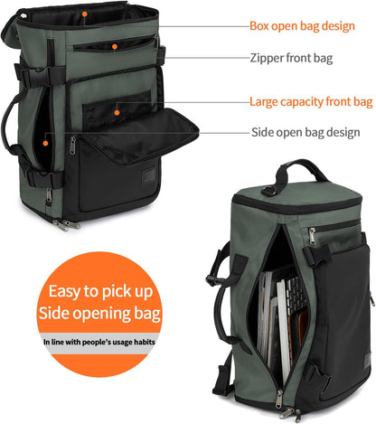 Gym Duffle Bag Backpack 4-Way Waterproof with Shoes Compartment for travel Sport Hiking laptop - Colors A