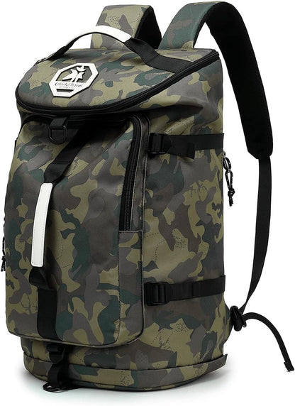 Gym Duffle Bag Backpack 4-Way Waterproof with Shoes Compartment for travel Sport Hiking laptop - Colors A