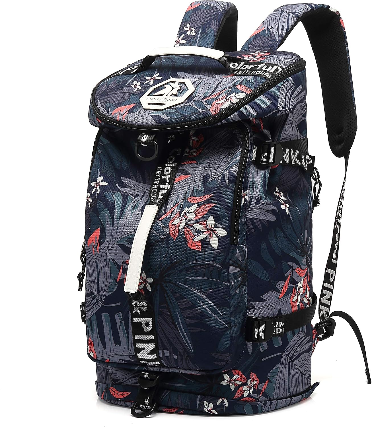 Gym Duffle Bag Backpack 4-Way Waterproof with Shoes Compartment for travel Sport Hiking laptop - Colors A