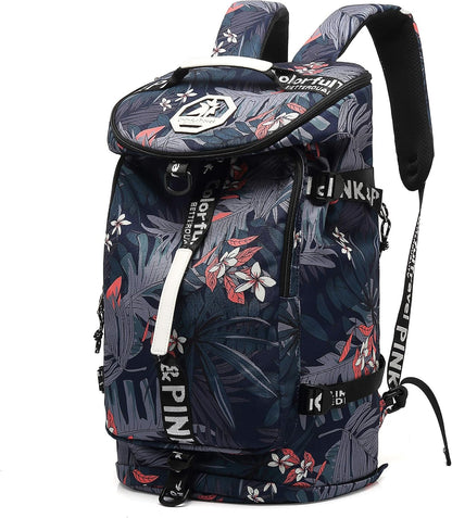 Gym Duffle Bag Backpack 4-Way Waterproof with Shoes Compartment for travel Sport Hiking laptop - Colors A