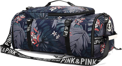 Gym Duffle Bag Backpack 4-Way Waterproof with Shoes Compartment for travel Sport Hiking laptop - Colors A