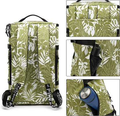Gym Duffle Bag Backpack 4-Way Waterproof with Shoes Compartment for travel Sport Hiking laptop - Colors A