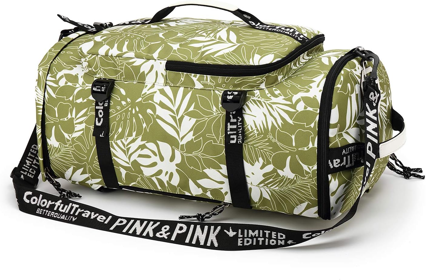 Gym Duffle Bag Backpack 4-Way Waterproof with Shoes Compartment for travel Sport Hiking laptop - Colors A