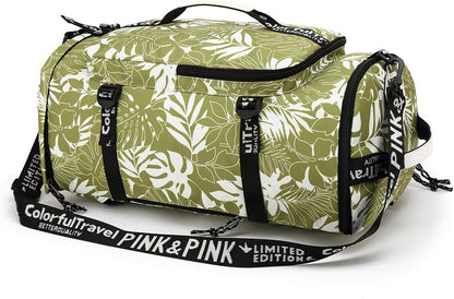 Gym Duffle Bag Backpack 4-Way Waterproof with Shoes Compartment for travel Sport Hiking laptop - Colors A