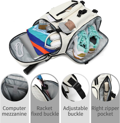 Gym Duffle Bag Backpack 4-Way Waterproof with Shoes Compartment for travel Sport Hiking laptop - Colors A