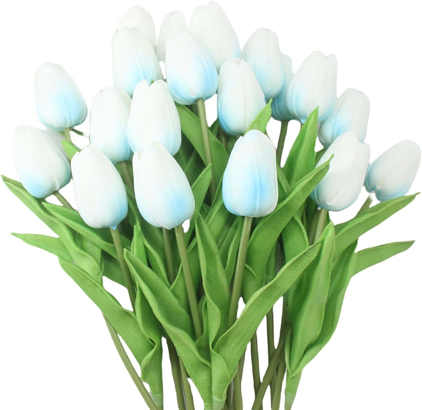 10-Heads Artificial Flowers PU Mini Real Touch Tulip Bouquets for Home Wedding Party Centerpiece Decoration (Coral) | 13.38 Inch,Real Touch PU Faux Floral,Mini Artificial Flowers for Home Decor Wedding Centerpiece Party Table Arrangment
