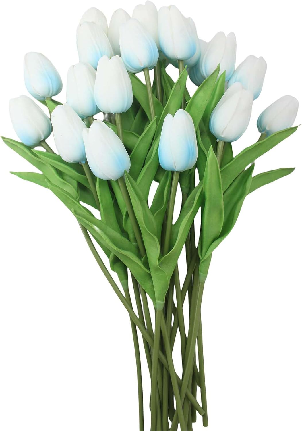 10-Heads Artificial Flowers PU Mini Real Touch Tulip Bouquets for Home Wedding Party Centerpiece Decoration (Coral) | 13.38 Inch,Real Touch PU Faux Floral,Mini Artificial Flowers for Home Decor Wedding Centerpiece Party Table Arrangment