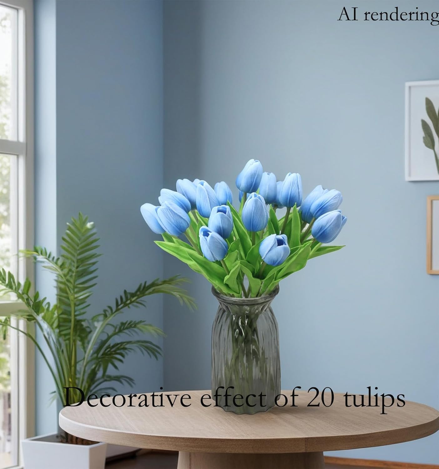10-Heads Artificial Flowers PU Mini Real Touch Tulip Bouquets for Home Wedding Party Centerpiece Decoration (Coral) | 13.38 Inch,Real Touch PU Faux Floral,Mini Artificial Flowers for Home Decor Wedding Centerpiece Party Table Arrangment