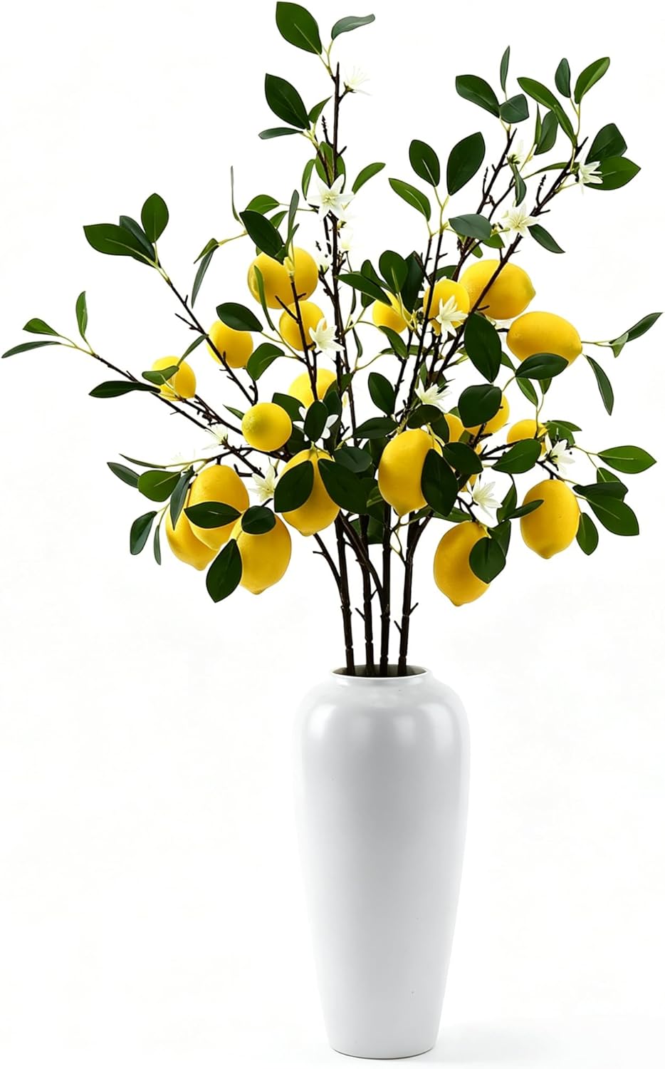 5pcs Artificial Lemon Fruit, 24 Inch | Lifelike Indoor Plants, Lemon Tree Artificial, For Decoration, Outdoor Artificial Plants, For Homes, Offices, Festivals