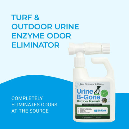 OD Professional Pet Urine Enzyme Cleaner, Pet Yard Odor Eliminator for Artificial Grass, Concrete & More, 1 Gallon