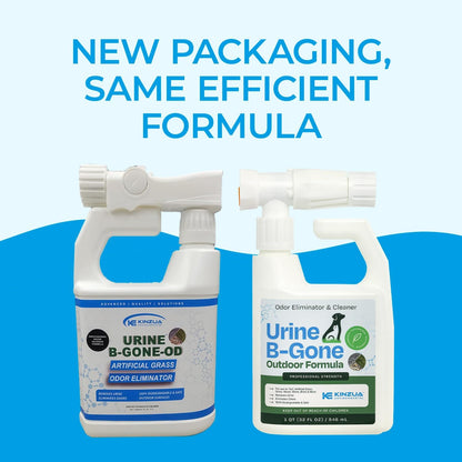 OD Professional Pet Urine Enzyme Cleaner, Pet Yard Odor Eliminator for Artificial Grass, Concrete & More, 1 Gallon