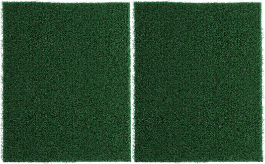 2pcs Fish Tank Artificial Grass Mat - Aquatic Reptile Terrarium Carpet Aquarium Landscaping Decor Faux Grass Rug for Indoor Aquarium Plants