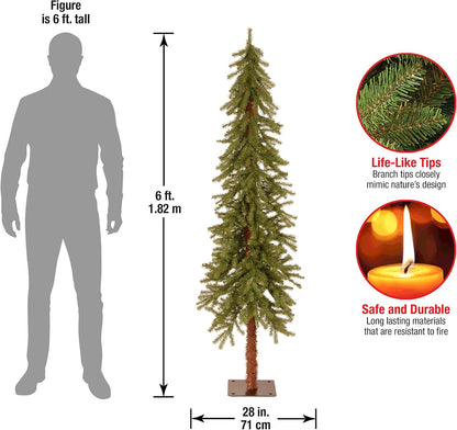 5ft Unlit Hickory Cedar Artificial Christmas Tree