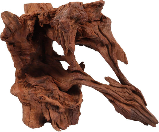 Driftwood for Aquarium, 2 Pieces 14-18 Inches Large Natural Drift Wood Fish Tank Assorted Branch Decorations for Reptile Hide - Colors D