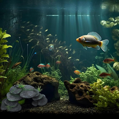 Resin Reptile Hides Pebble Shrimp Hides for Aquarium Tank Terrarium Reptile Rock Hide Fish Tank Caves and Hides Reptile Hideouts for Lizard Snake Gecko