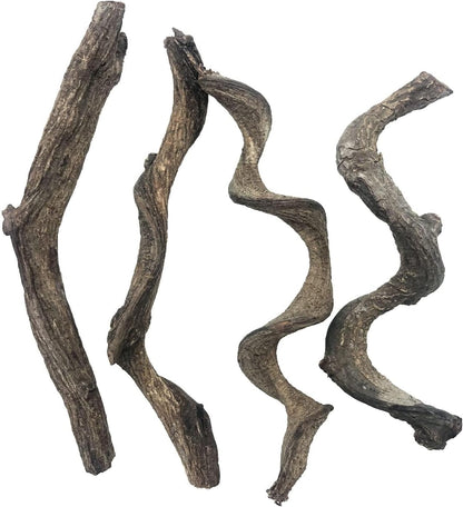 Reptile Decor Natural Forest Branch Terrarium Habitat Decoration Lizard Climbing Tree Branch for Bearded Dragon Gecko Snake Frog Chameleon Spider