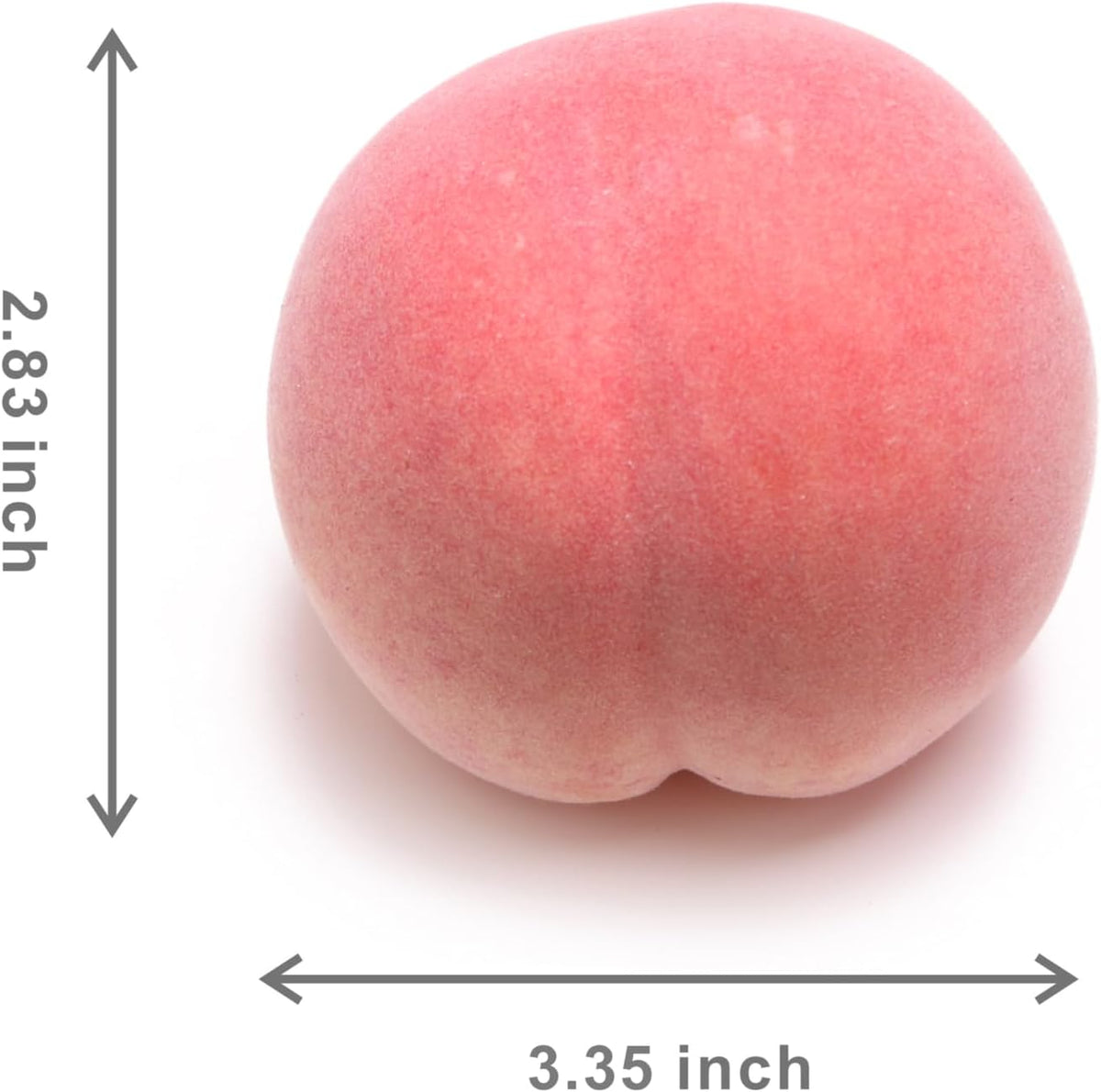 6PCS Simulation Peach Fruit Set Fake Peach