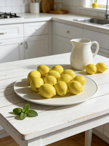 6PCS Simulation Peach Fruit Set Fake Peach