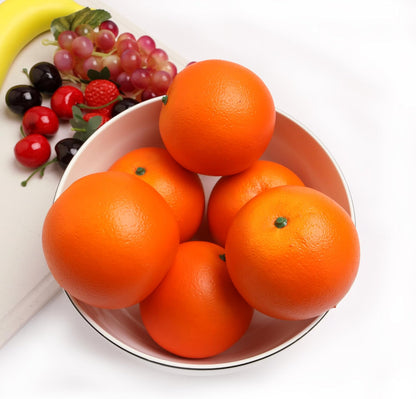 6PCS Simulation Peach Fruit Set Fake Peach