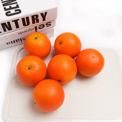 6PCS Simulation Peach Fruit Set Fake Peach