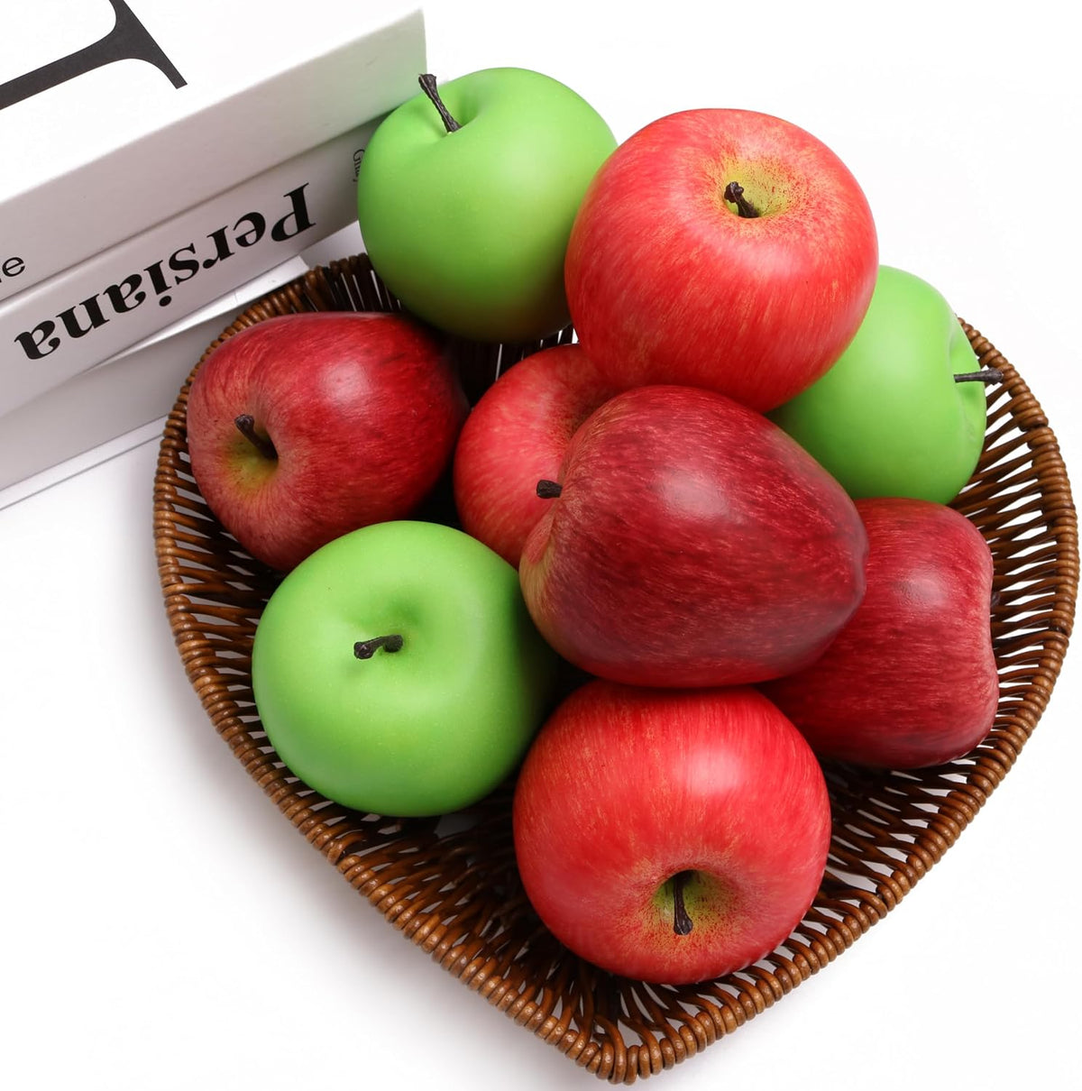 6PCS Simulation Peach Fruit Set Fake Peach