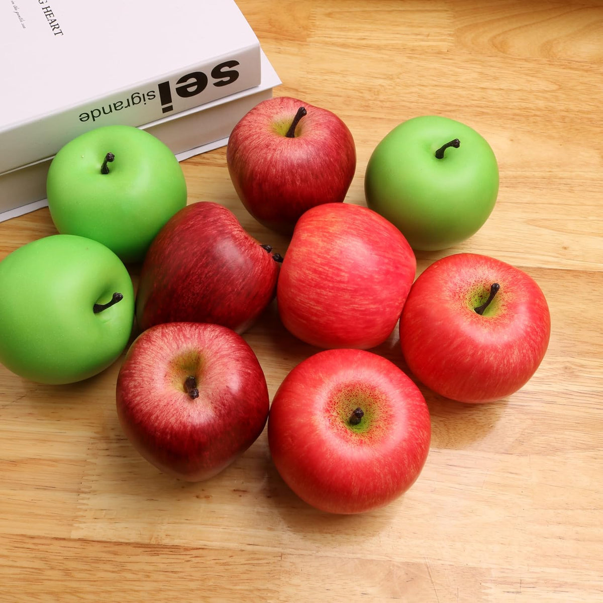 6PCS Simulation Peach Fruit Set Fake Peach