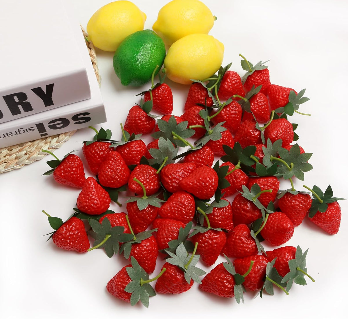 6PCS Simulation Peach Fruit Set Fake Peach