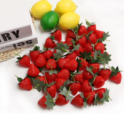 6PCS Simulation Peach Fruit Set Fake Peach