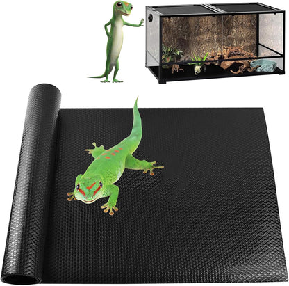 Bearded Dragon Tank Accessories Non-Adhesive Reptile Carpet Bedding