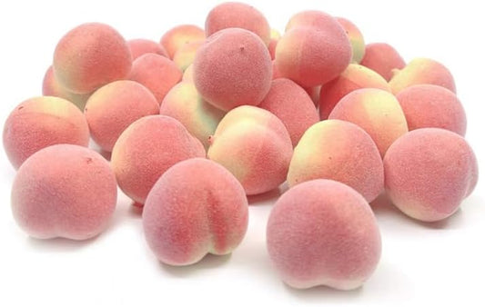 Mini Artificial Peach Fake Peach Fruit Small Simulation Lifelike for Home Cabinet Table Party Decoration Photography Prop 20 Pcs