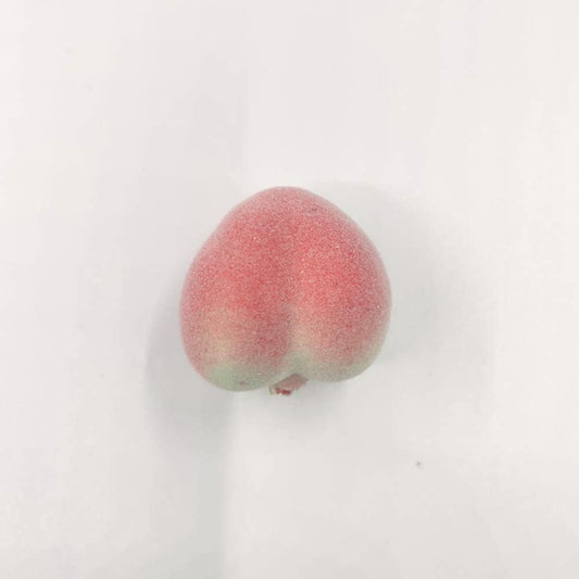 Mini Artificial Peach Fake Peach Fruit Small Simulation Lifelike for Home Cabinet Table Party Decoration Photography Prop 20 Pcs