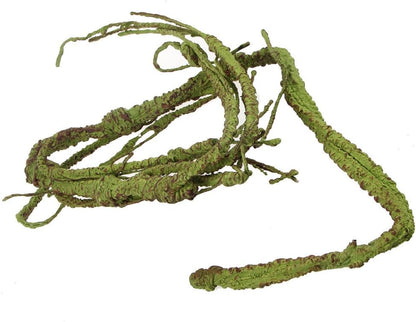Flexible Realistic Jungle Vines Pet Habitat Decor for Lizard,Frogs, Snakes,Chameleons and More Reptiles, 3.6ft Long