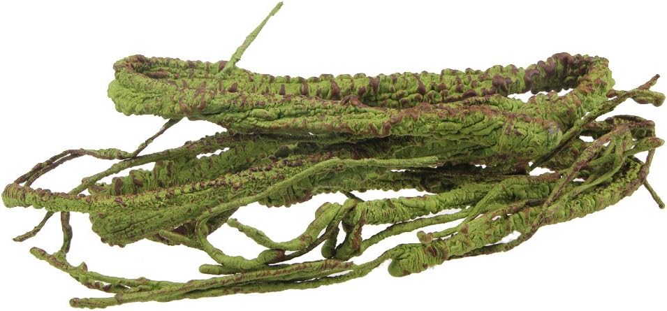 Flexible Realistic Jungle Vines Pet Habitat Decor for Lizard,Frogs, Snakes,Chameleons and More Reptiles, 3.6ft Long