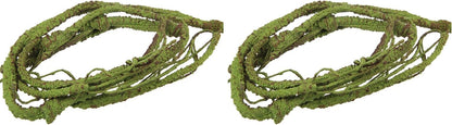 Flexible Realistic Jungle Vines Pet Habitat Decor for Lizard,Frogs, Snakes,Chameleons and More Reptiles, 3.6ft Long