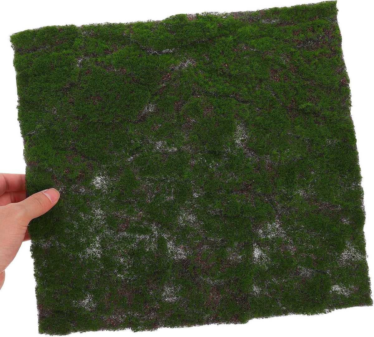 Artificial Moss Mat 30cm Faux Grass Turf for Terrarium Supplies Reptile Habitat Decorative Moss Mat for Crafts and Planters Home Décor