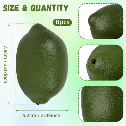 6pcs High Grade Fake Peach Decoration Artificial Realistic Fruit Model for Home Party Holiday Festival Christmas Display