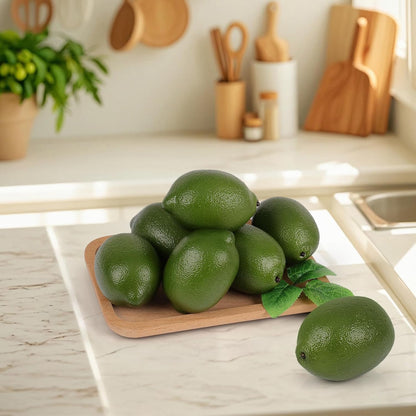6pcs High Grade Fake Peach Decoration Artificial Realistic Fruit Model for Home Party Holiday Festival Christmas Display