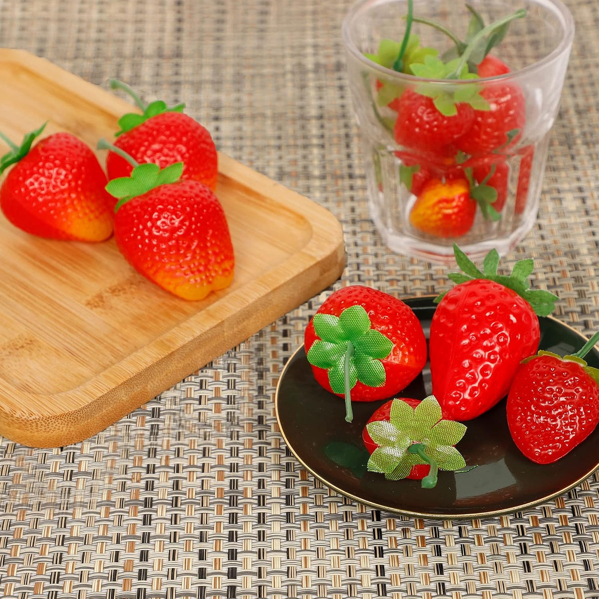 12pcs Artificial Peach Simulation Fruit for Home Kitchen Table Cabinet Party Décor Photography Props Food