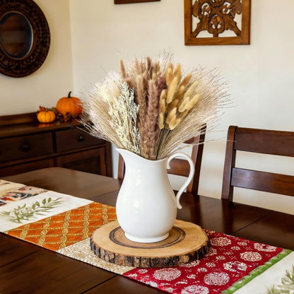 Pampas Grass Decor, Dried Flowers Bouquet for Boho Home Farmhouse Decor