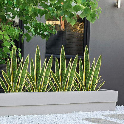 Artificial Plants 6PCS 27“ Fake Tall Onion Grass Faux Plant,Artificial Grass Greenery Shrubs Bushes for Garden Porch Window Box Shop Office Home Décor
