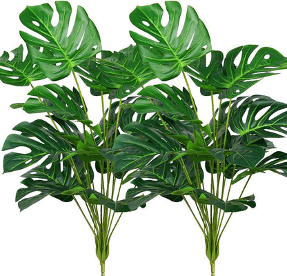 Artificial Plants 6PCS 27“ Fake Tall Onion Grass Faux Plant,Artificial Grass Greenery Shrubs Bushes for Garden Porch Window Box Shop Office Home Décor
