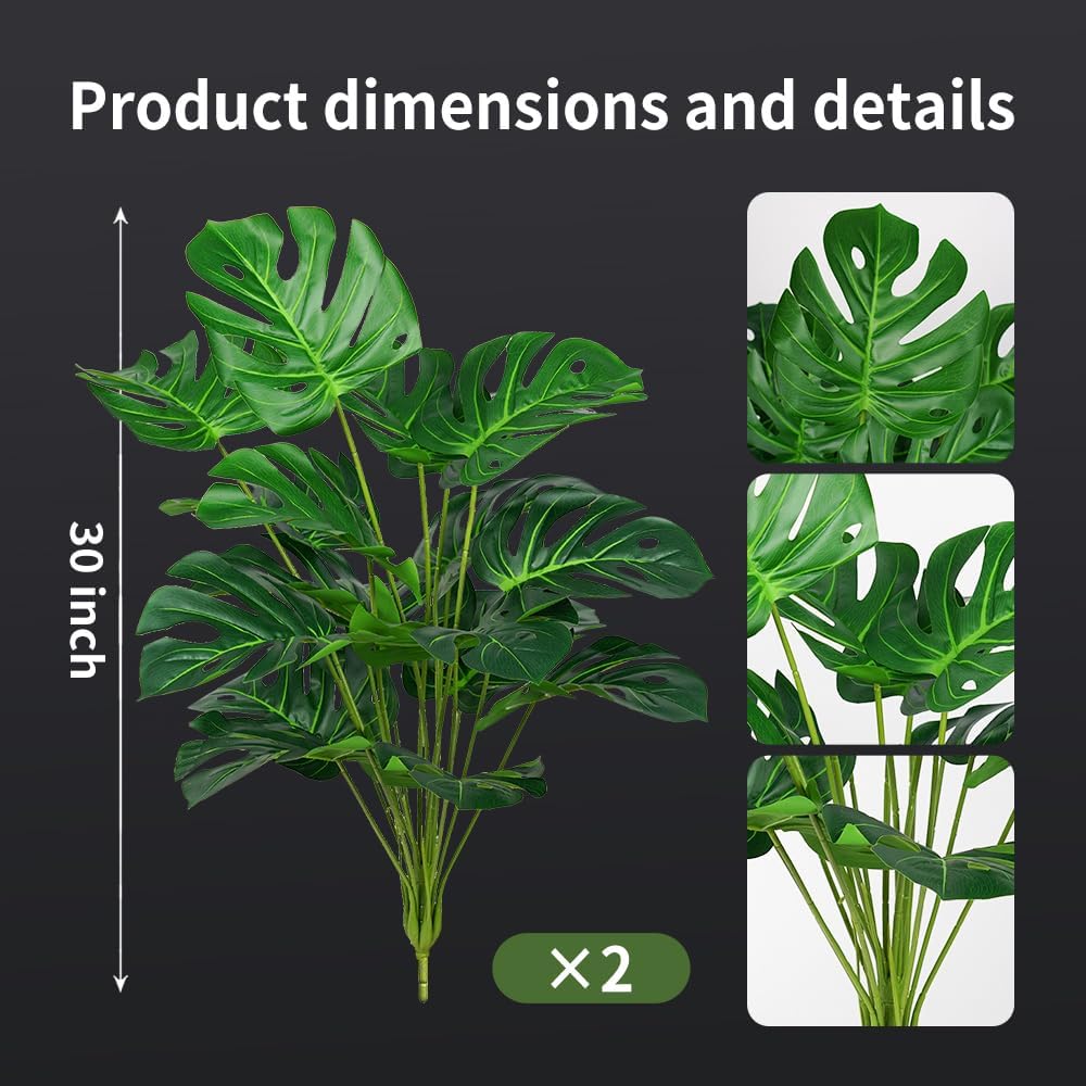 Artificial Plants 6PCS 27“ Fake Tall Onion Grass Faux Plant,Artificial Grass Greenery Shrubs Bushes for Garden Porch Window Box Shop Office Home Décor