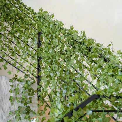 96 Pack 672Ft Artificial Ivy Garland, Fake Vines UV Resistant Greenery Leaves Fake Plants Hanging Aesthetic Vines for Home Bedroom Party Garden Wall Room Decor