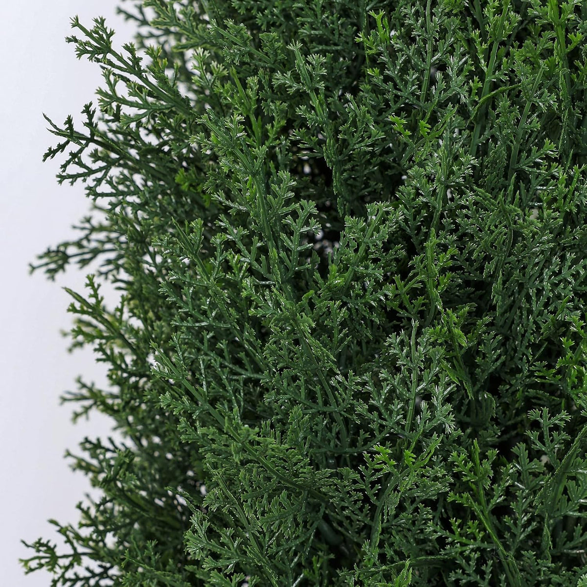 6FT Artificial Cedar Topiary Trees for Outdoors UV Resistant Set of 2