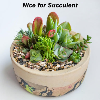 River Rocks, Decorative Ornamental Pebbles,Garden Landscaping Stones,Gravel Filler for Home Decoration Flower Bed Fish Tank Plants Vases Succulents