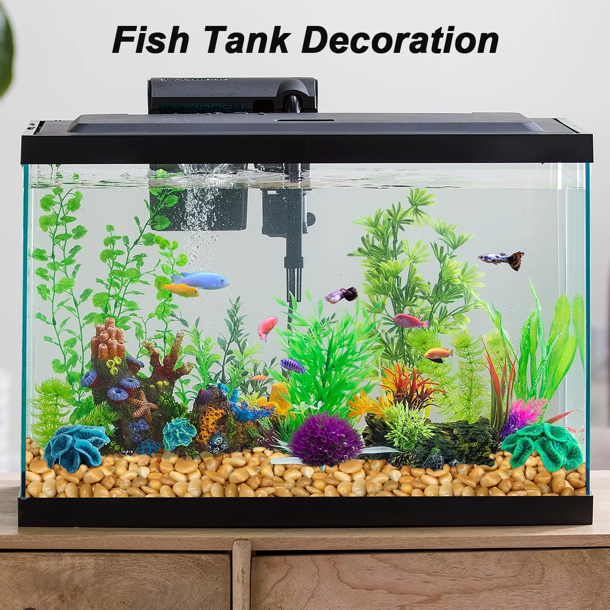 River Rocks, Decorative Ornamental Pebbles,Garden Landscaping Stones,Gravel Filler for Home Decoration Flower Bed Fish Tank Plants Vases Succulents