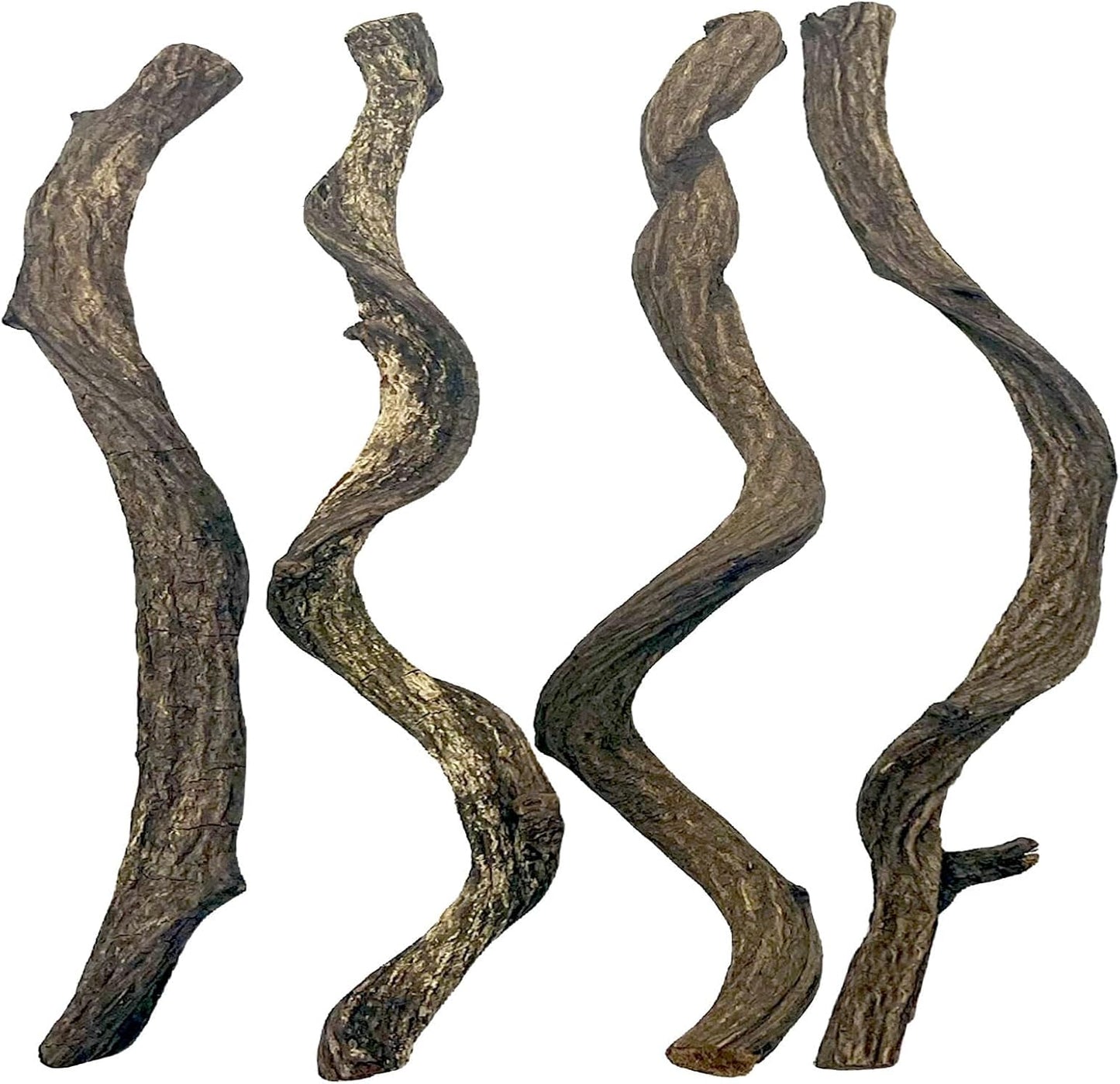 Reptile Decor 3PCS Natural Forest Branch Terrarium Habitat Decoration Lizard Climbing Tree Branch for Bearded Dragon Gecko Snake Frog Chameleon Spider