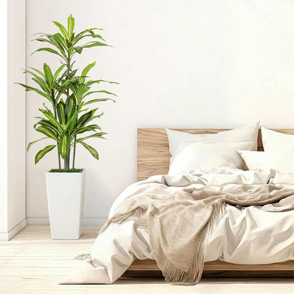 2 Pack 6 FT Artificial Dracaena Tree for Home Living Room Porch